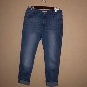 Warp + Weft Western Cowgirl Cowboy Denim JFK New York City Capri Jeans 30